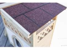 Obrázek k výrobku 81595 - Zateplená bouda pro kočky KERBL TYROL ALPIN 88x57x77cm