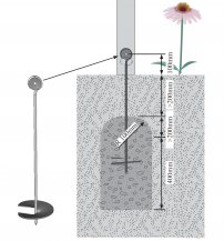 Obrázek k výrobku 22075 - zemní kotva KARIBU 82762