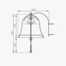 Obrázek k výrobku 29482 - Zvonek ZELENÝ .